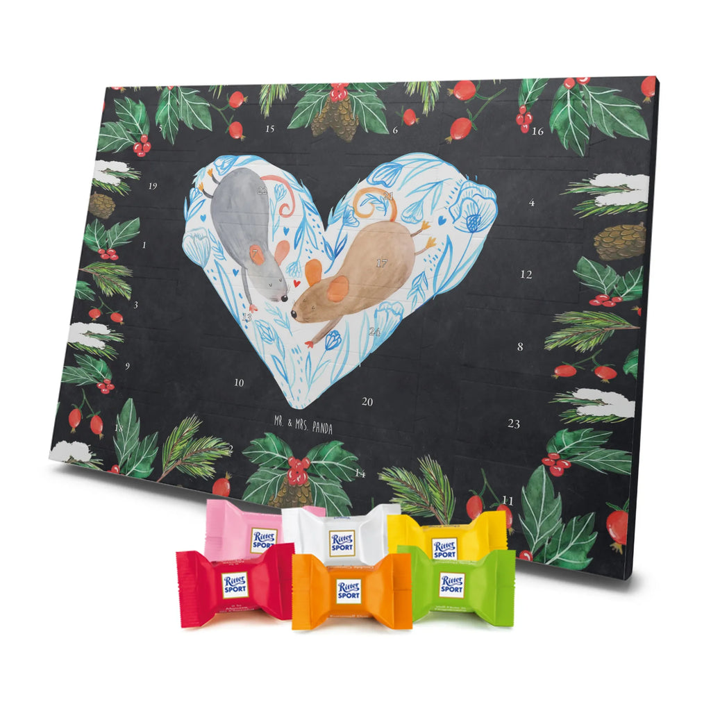 Chocolate advent calendar Mice heart Loving, Marriage, Proposal of marriage, anniversary gift, Together, Love gift, gift for her, gift for him, Two, mouse, favourite person, wedding, proof of love, love message, togetherness, anniversary, gift for two, love gift, mice