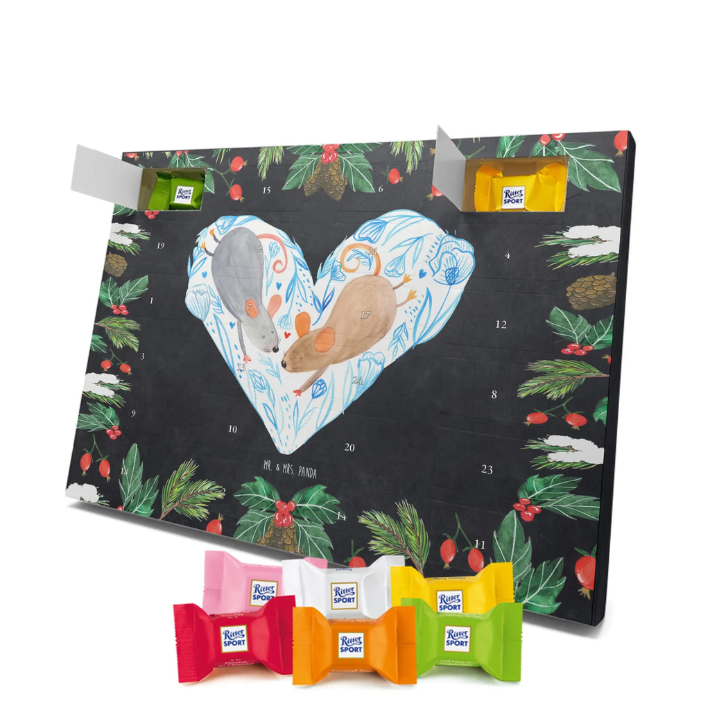 Chocolate advent calendar Mice heart Loving, Marriage, Proposal of marriage, anniversary gift, Together, Love gift, gift for her, gift for him, Two, mouse, favourite person, wedding, proof of love, love message, togetherness, anniversary, gift for two, love gift, mice