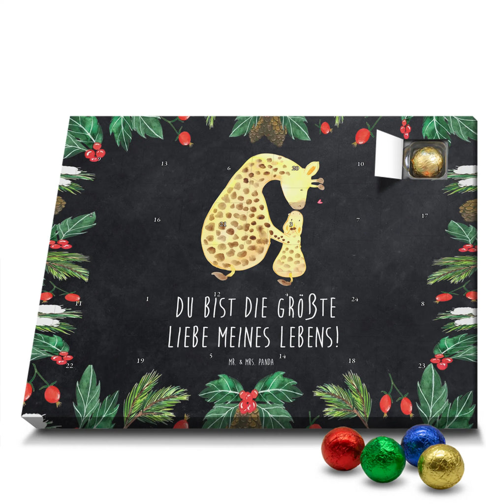 Chocolate advent calendar giraffe child Africa, favourite person, mother, daughter, son, mum, child