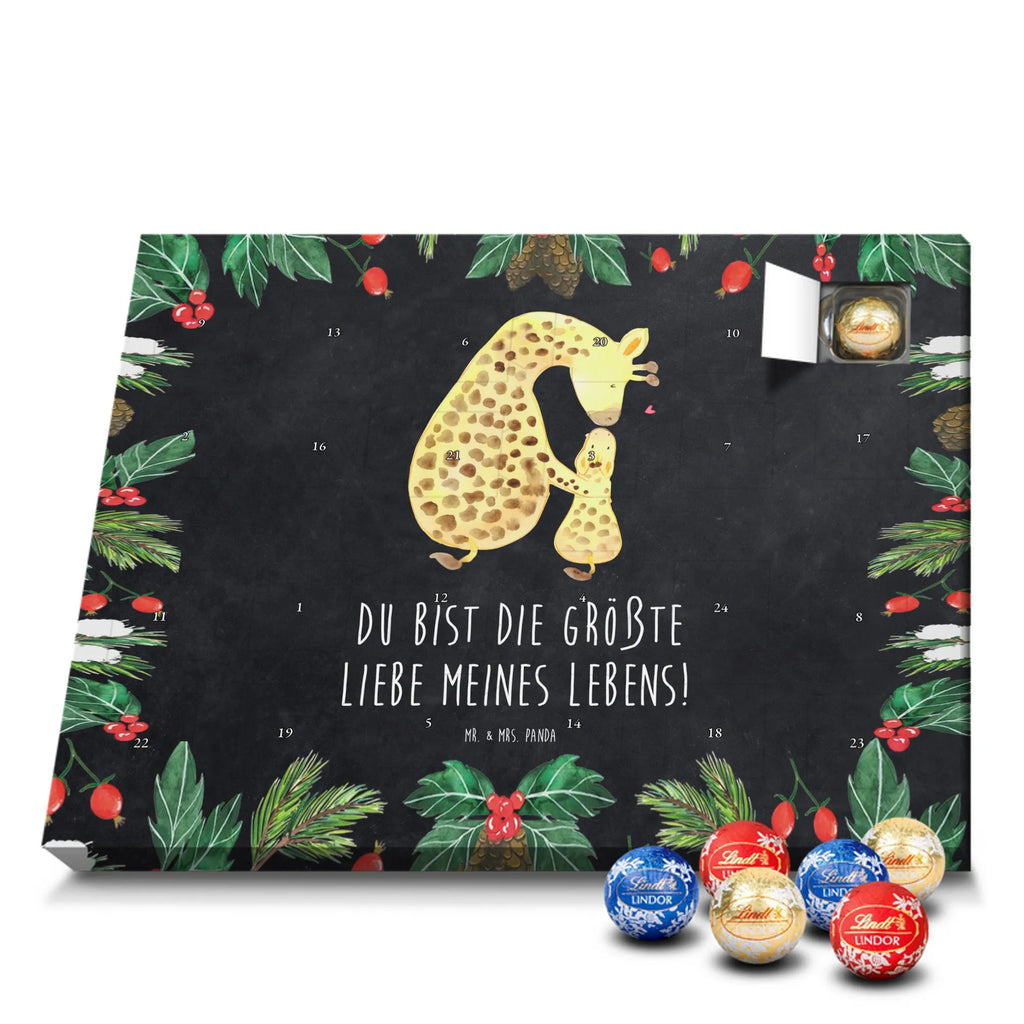 Chocolate advent calendar giraffe child Africa, favourite person, mother, daughter, son, mum, child