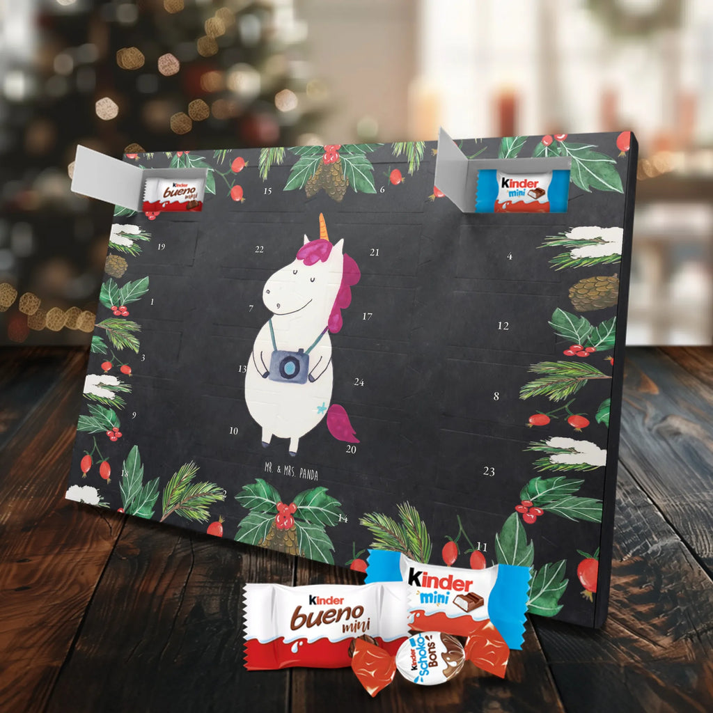 Chocolate advent calendar unicorn photographer Holiday, Photography, Photographer, Camera, Photographer gift, Traveler gift