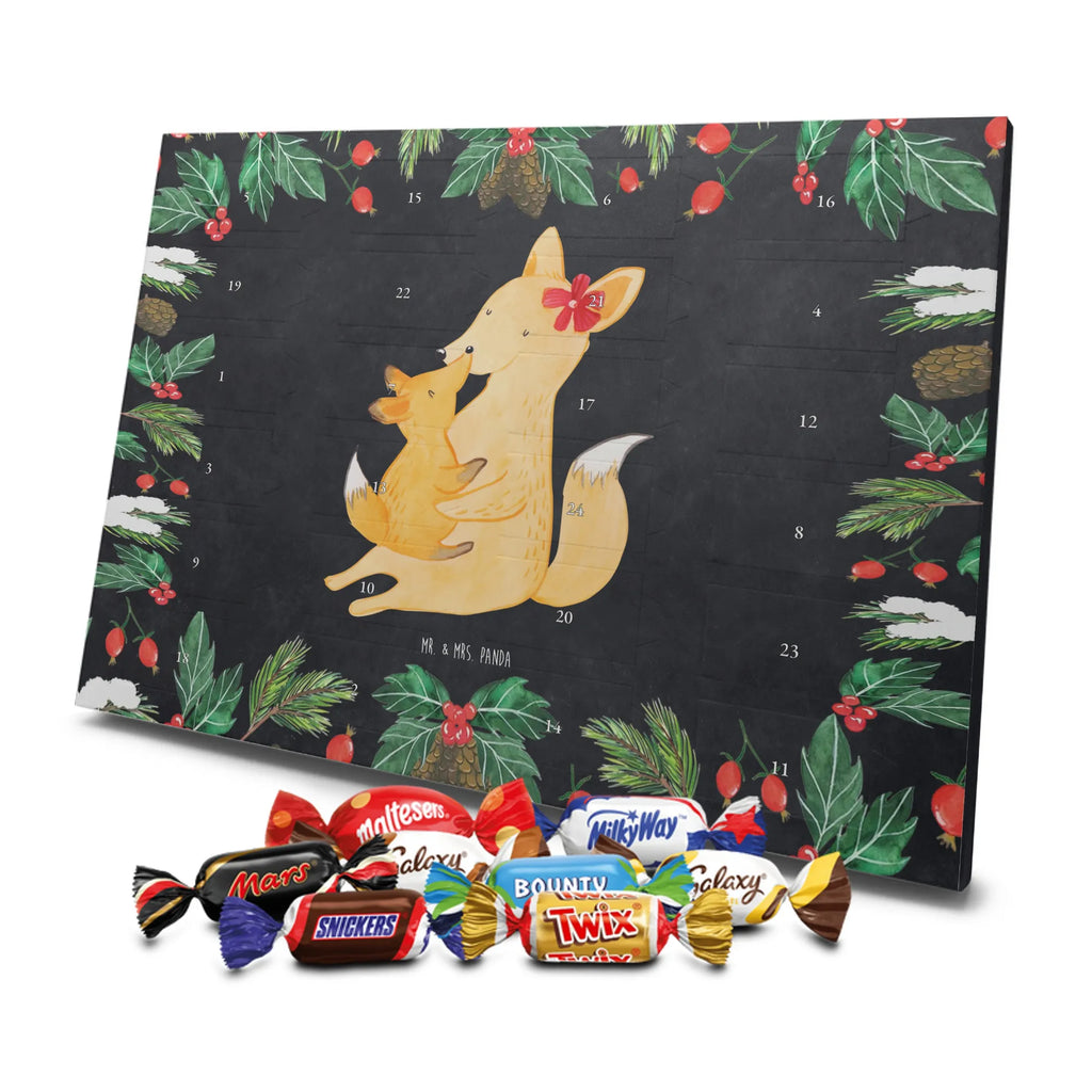 Chocolate advent calendar Fox mummy Father's Day, Mother's Day, daughter, mother, favourite daughter, best daughter, present