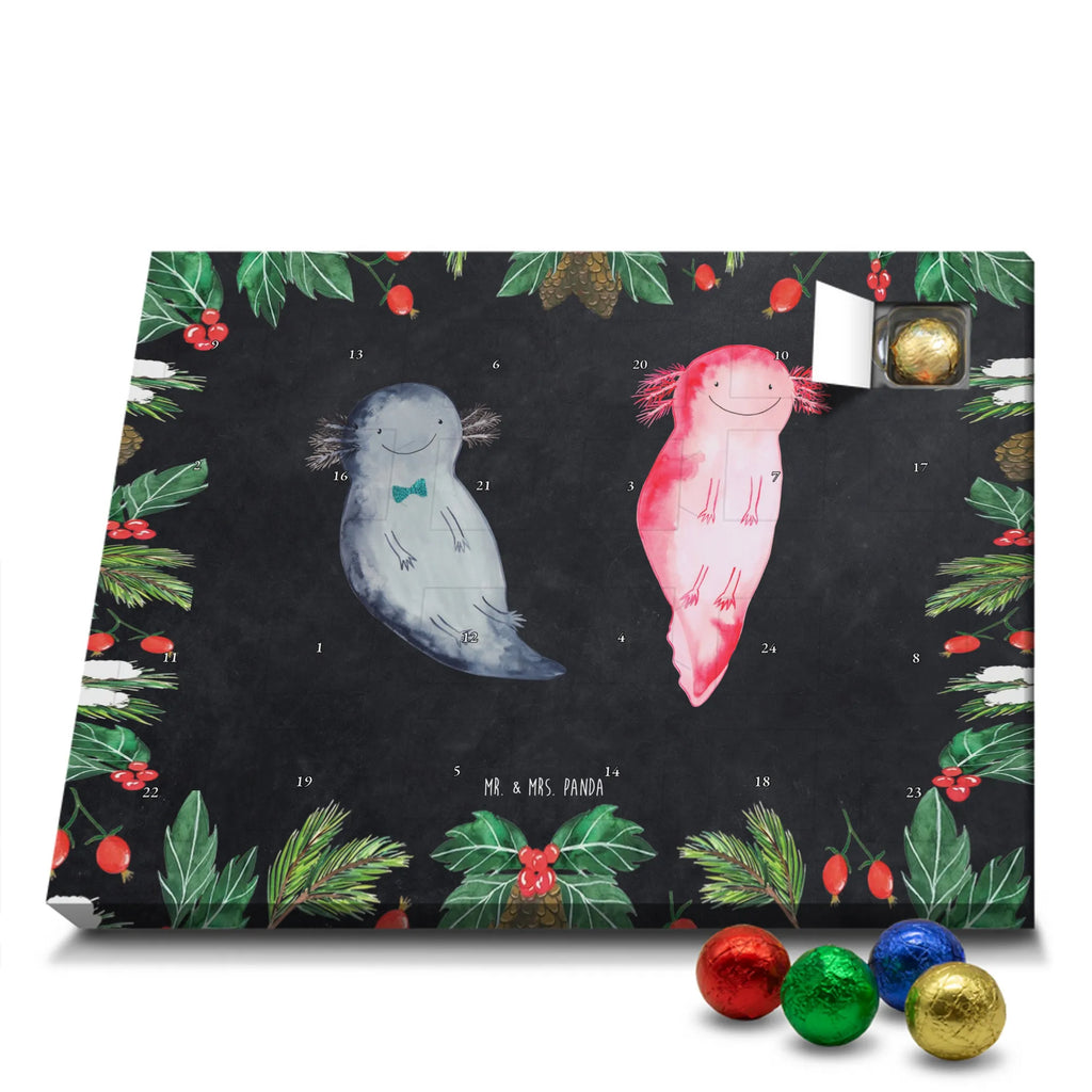 Chocolate advent calendar axolotl Love Loving, Marriage, Proposal of marriage, anniversary gift, Together, Love gift, gift for her, gift for him, Two, Valentine&#39;s Day Gift for Women Love Gift Anniversary Wedding Anniversary Party Favor Gift for Girlfriend Gift for Partner Boyfriend Gift Token of Love for Men for Husband