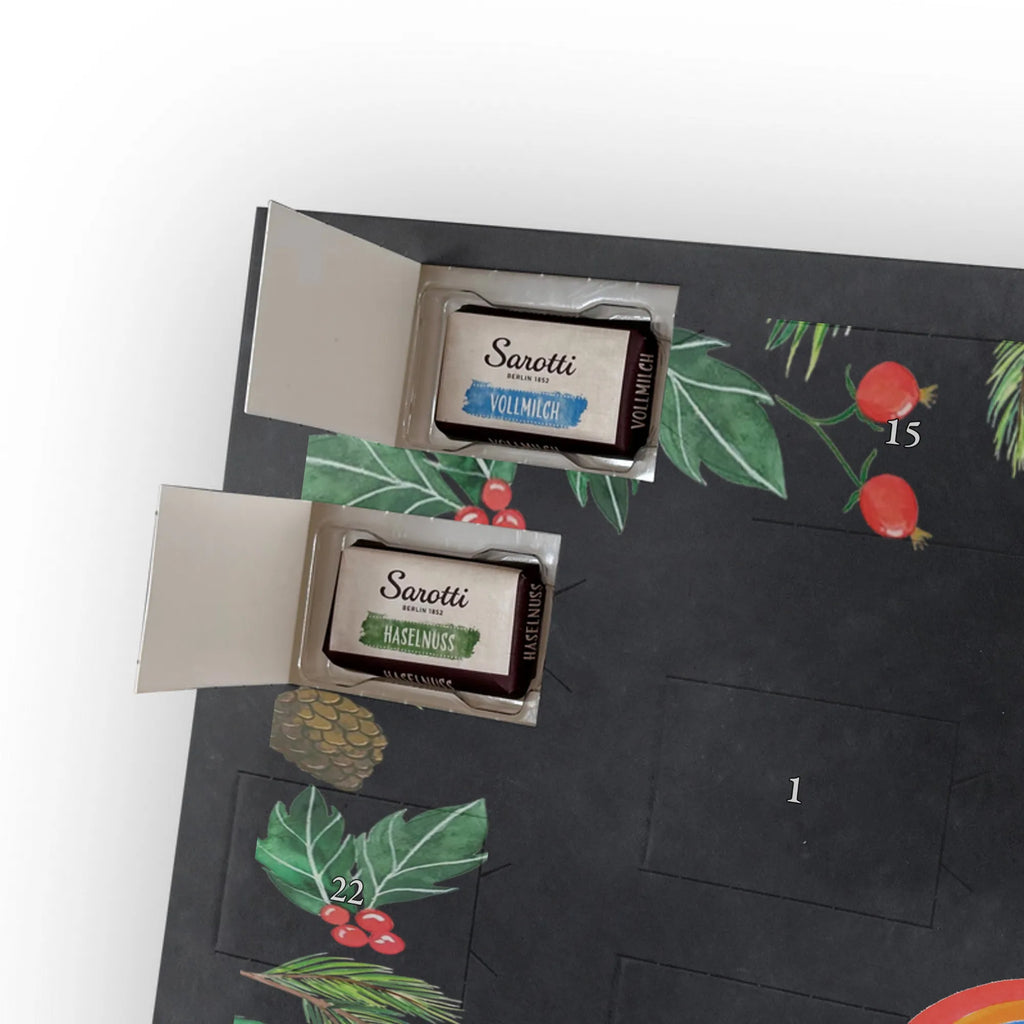 Chocolate advent calendar unicorn fart fart, unicorn fart, uniorn saying, girlfriend gift, fun, rainbow, present