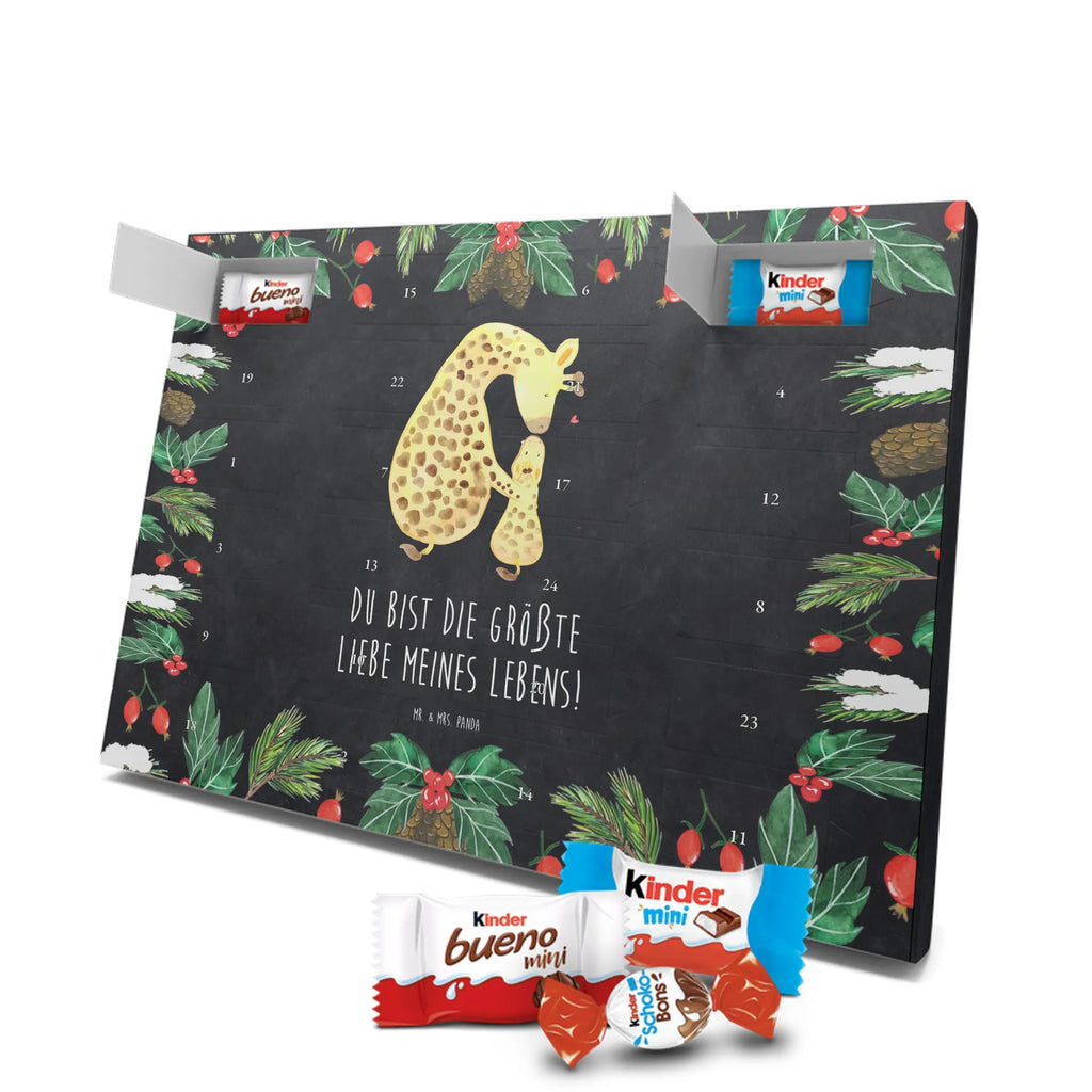Chocolate advent calendar giraffe child Africa, favourite person, mother, daughter, son, mum, child