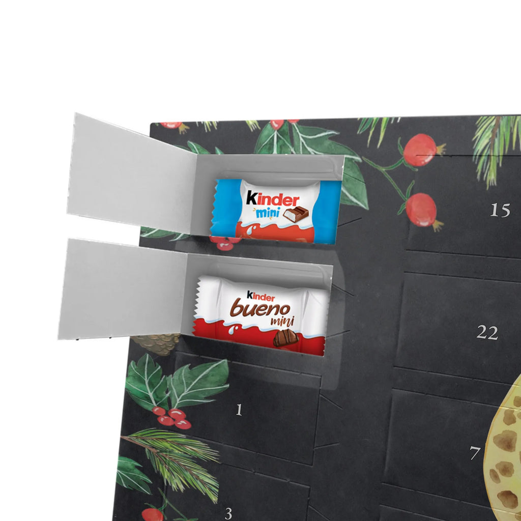 Chocolate advent calendar giraffe child Africa, favourite person, mother, daughter, son, mum, child
