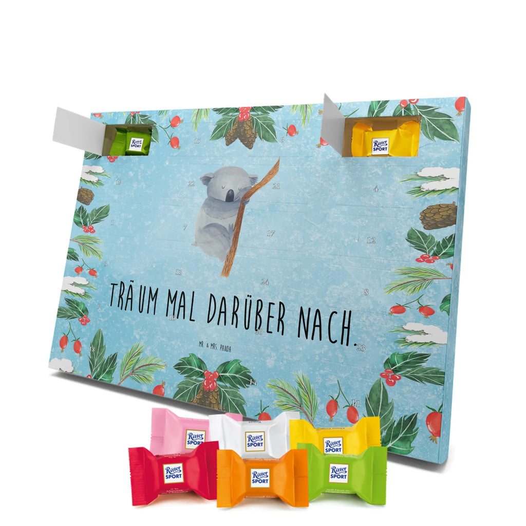 Chocolate advent calendar koala gift ideas, gifts, small animals, good mood, cute, funny sayings, cute animal motives, hand drawn, special gifts, card, animal lover, dream, bedroom, dreamland, sleeping, koala bear