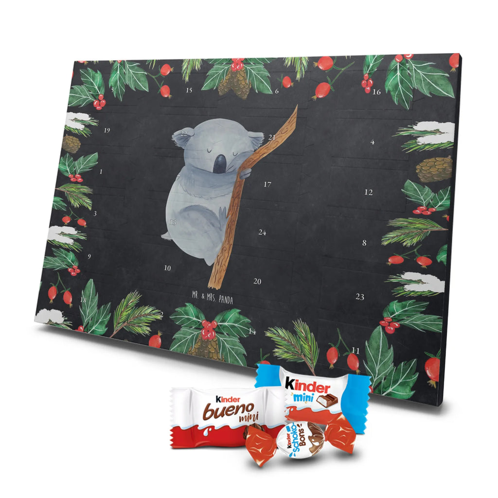 Chocolate advent calendar koala gift ideas, gifts, small animals, good mood, cute, funny sayings, cute animal motives, hand drawn, special gifts, card, animal lover, dream, bedroom, dreamland, sleeping, koala bear