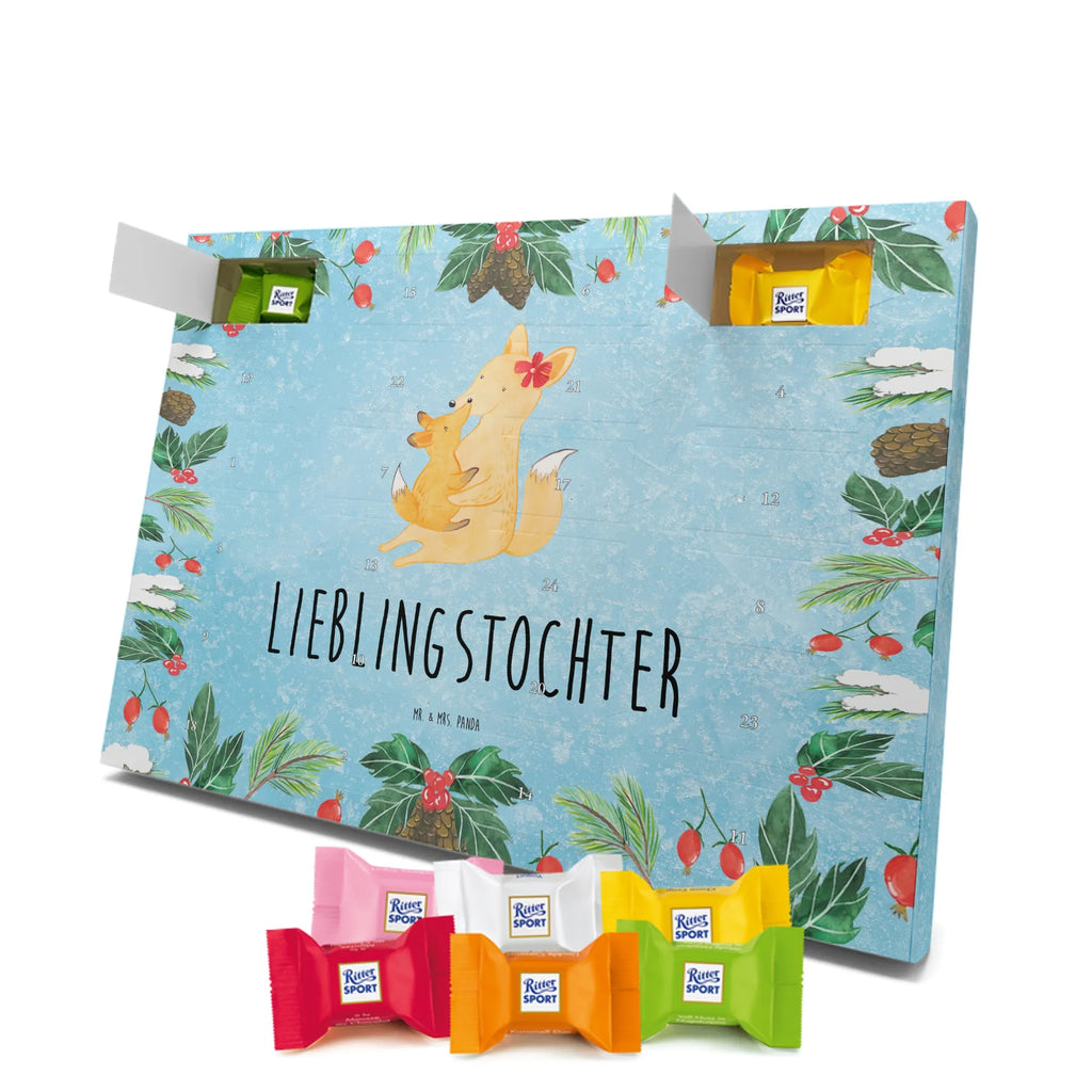 Chocolate advent calendar Fox mummy Father's Day, Mother's Day, daughter, mother, favourite daughter, best daughter, present