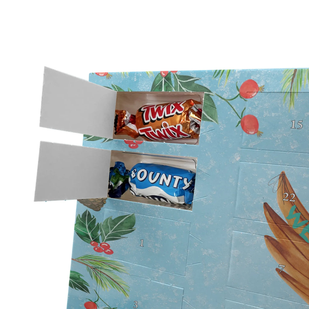 Chocolate advent calendar robin Christmas Christmas time, snow, Christmas greeting, Christmas motif, Merry Christmas, Christmas Eve, bird