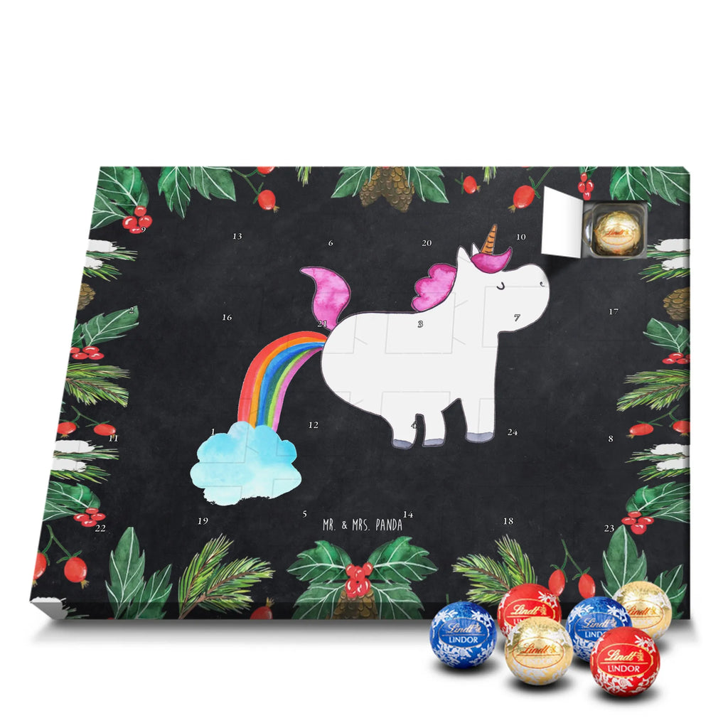 Chocolate advent calendar unicorn fart fart, unicorn fart, uniorn saying, girlfriend gift, fun, rainbow, present