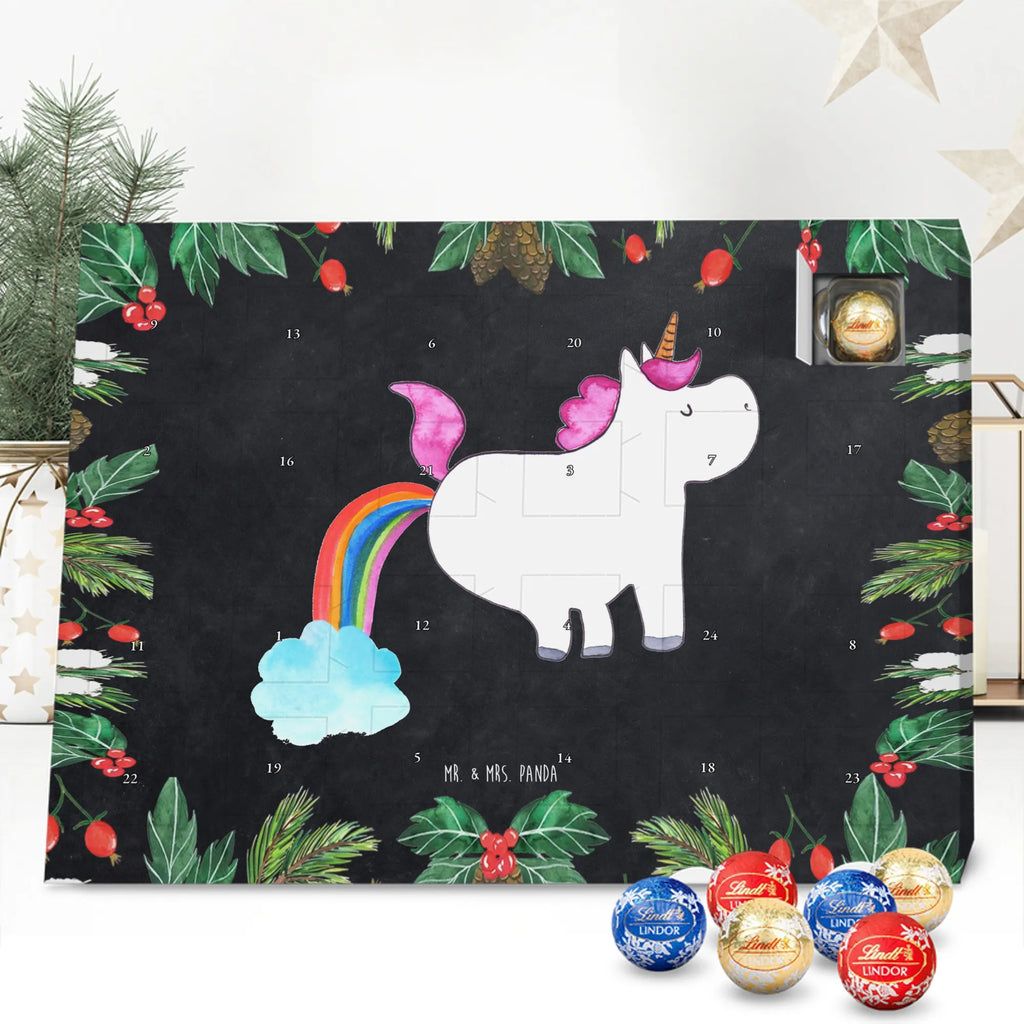 Chocolate advent calendar unicorn fart fart, unicorn fart, uniorn saying, girlfriend gift, fun, rainbow, present