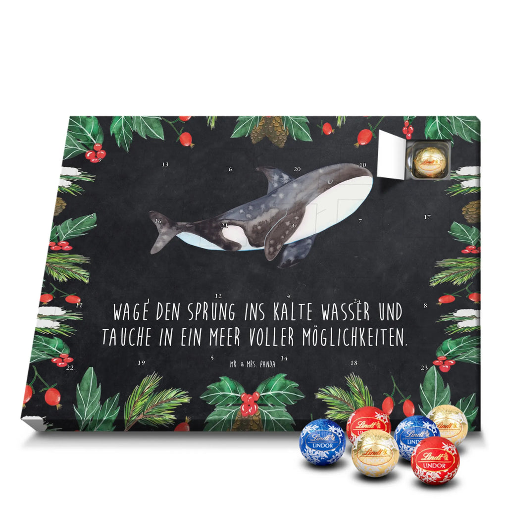 Chocolate advent calendar Orca manatee, vacation, aquatic animals, deep sea, underwater animals, seafood fans, underwater world, seafood posters, seafood decoration, whale, reef, water world, lobster, sea urchin, gift ideas, shrimp, narwhal, corals, gifts for seafood lovers, platypus, crocodile, shells, Seafood, ocean, self-love, new start, work, killer whale, opportunities