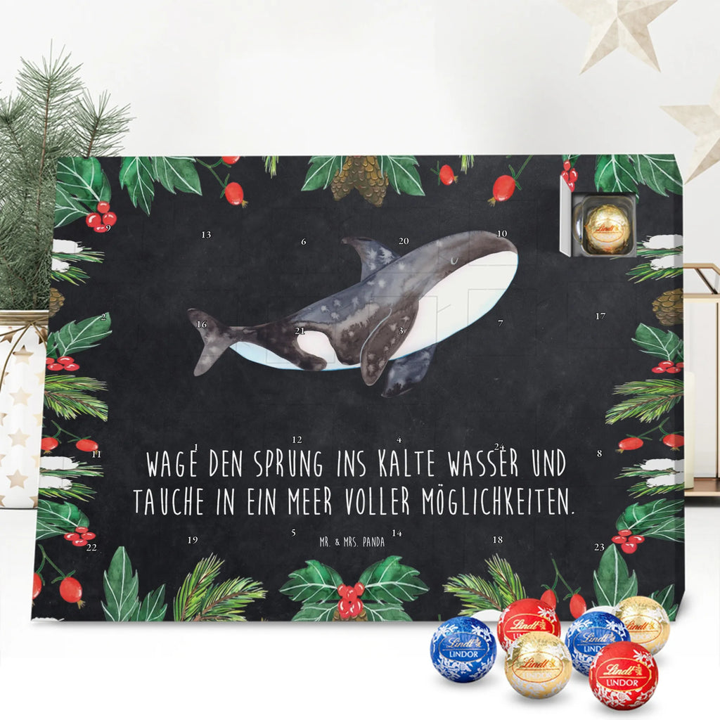 Chocolate advent calendar Orca manatee, vacation, aquatic animals, deep sea, underwater animals, seafood fans, underwater world, seafood posters, seafood decoration, whale, reef, water world, lobster, sea urchin, gift ideas, shrimp, narwhal, corals, gifts for seafood lovers, platypus, crocodile, shells, Seafood, ocean, self-love, new start, work, killer whale, opportunities