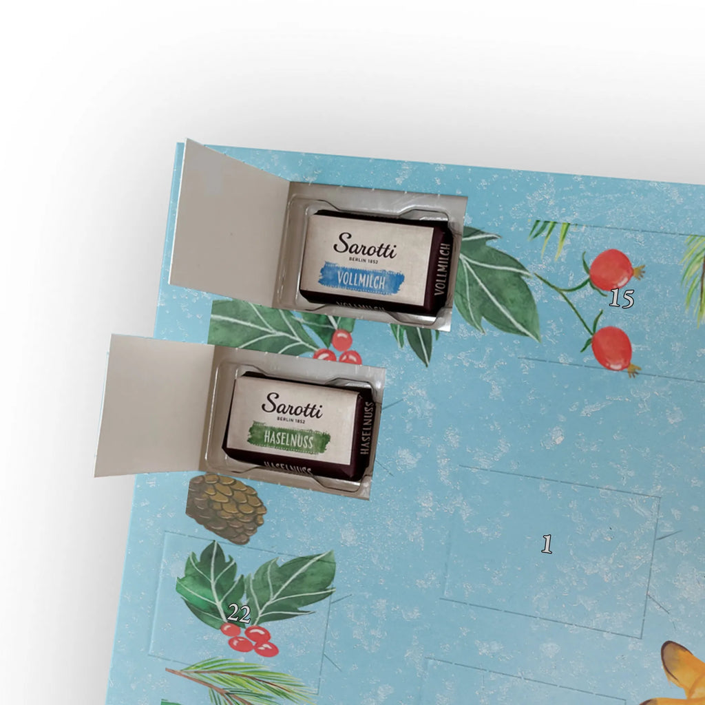 Chocolate advent calendar Fox mummy Father's Day, Mother's Day, daughter, mother, favourite daughter, best daughter, present