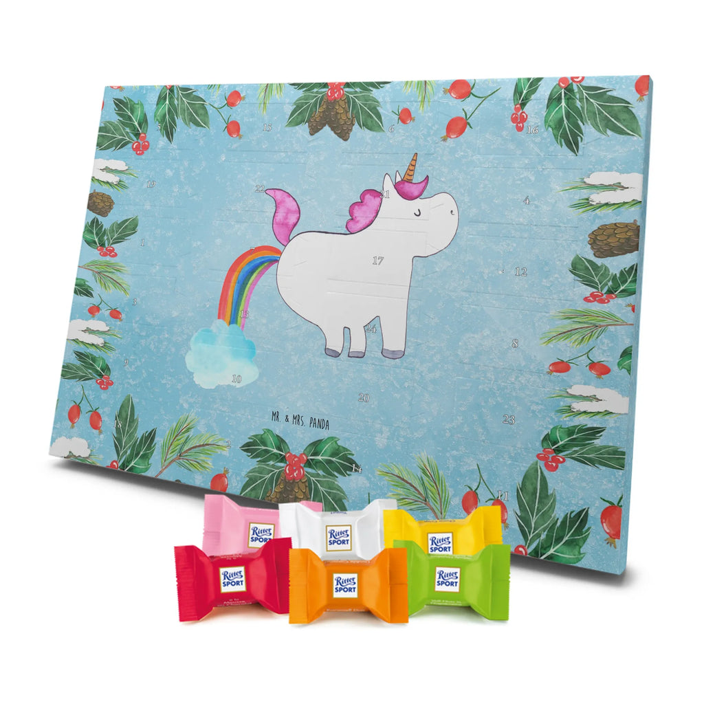 Chocolate advent calendar unicorn fart fart, unicorn fart, uniorn saying, girlfriend gift, fun, rainbow, present