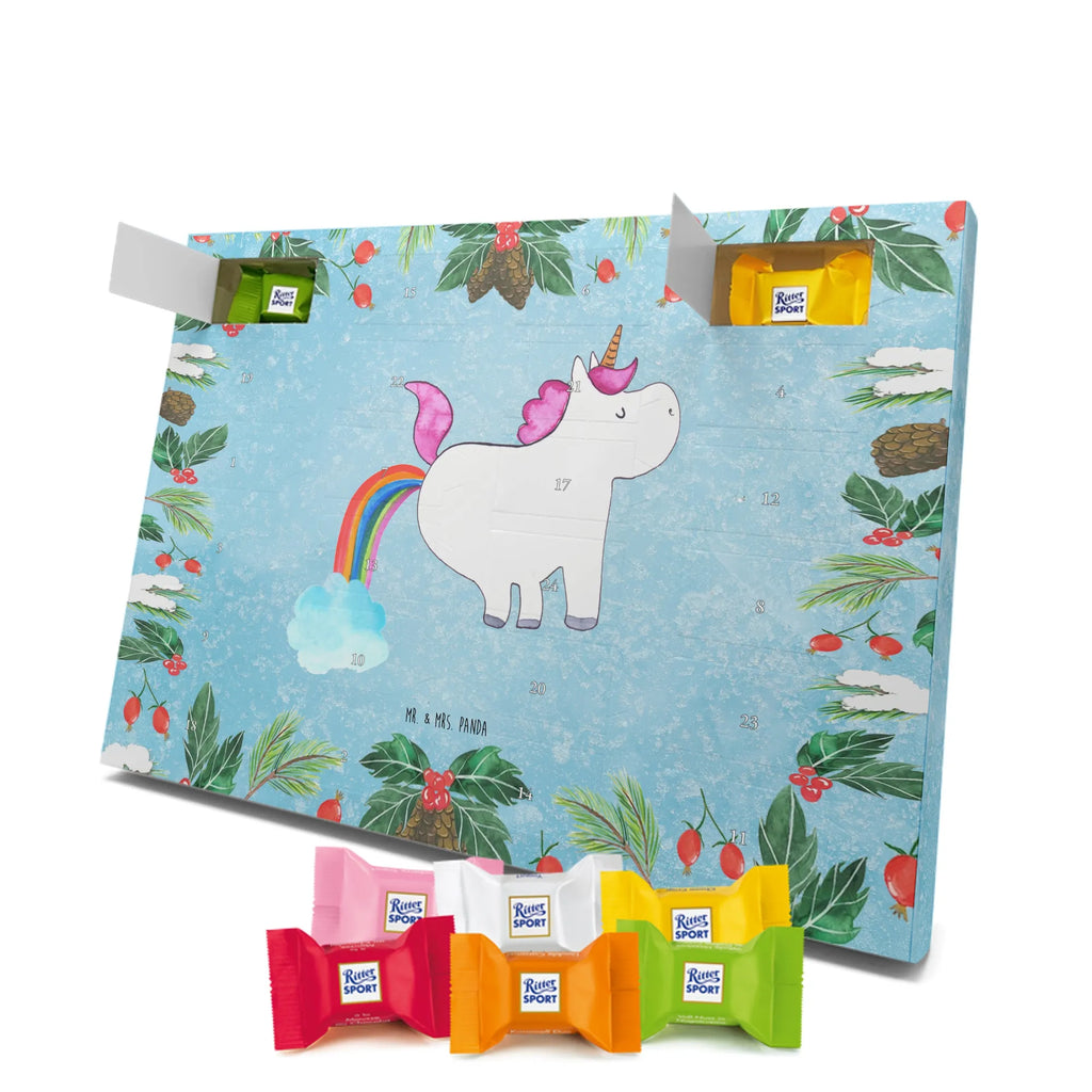 Chocolate advent calendar unicorn fart fart, unicorn fart, uniorn saying, girlfriend gift, fun, rainbow, present