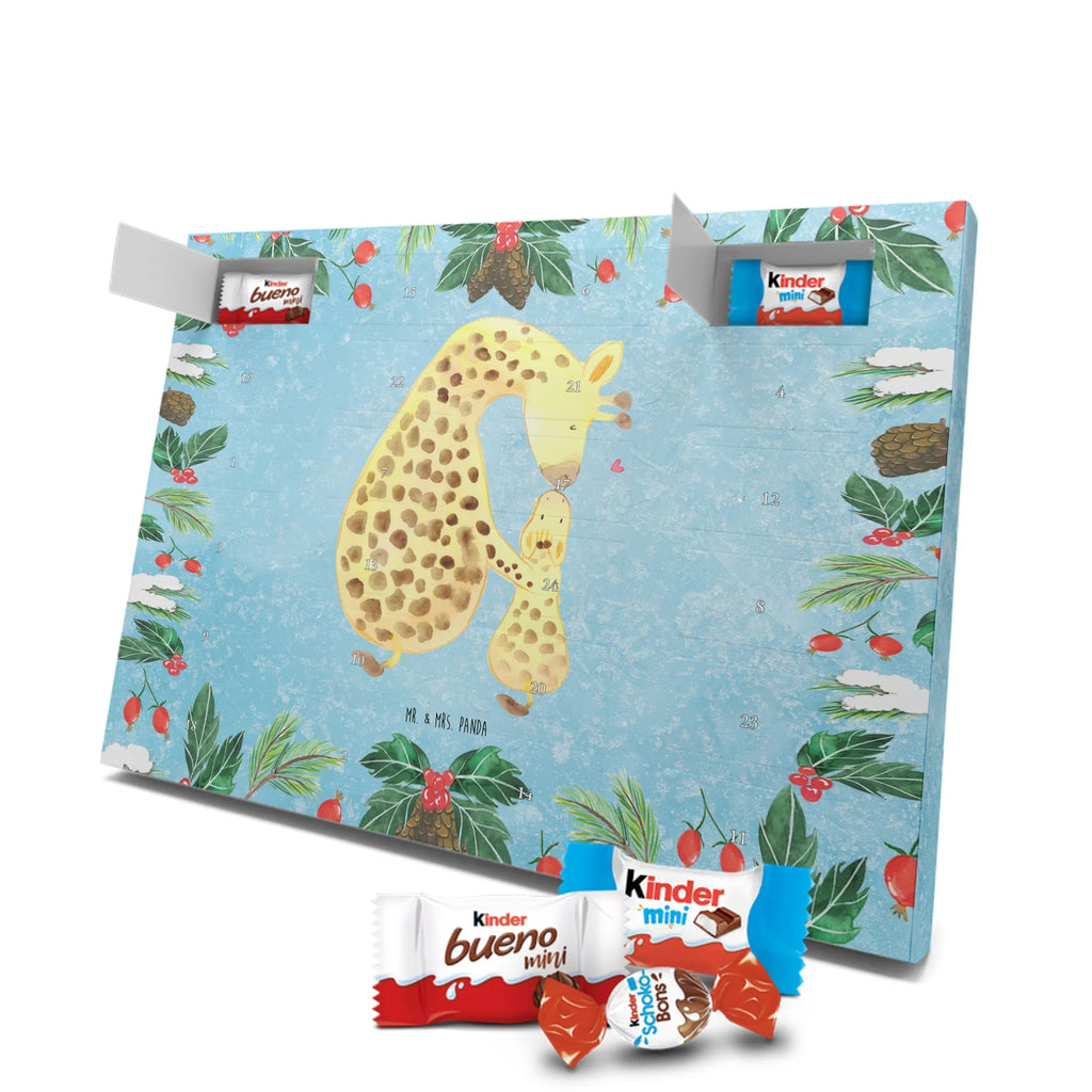 Chocolate advent calendar giraffe child Africa, favourite person, mother, daughter, son, mum, child