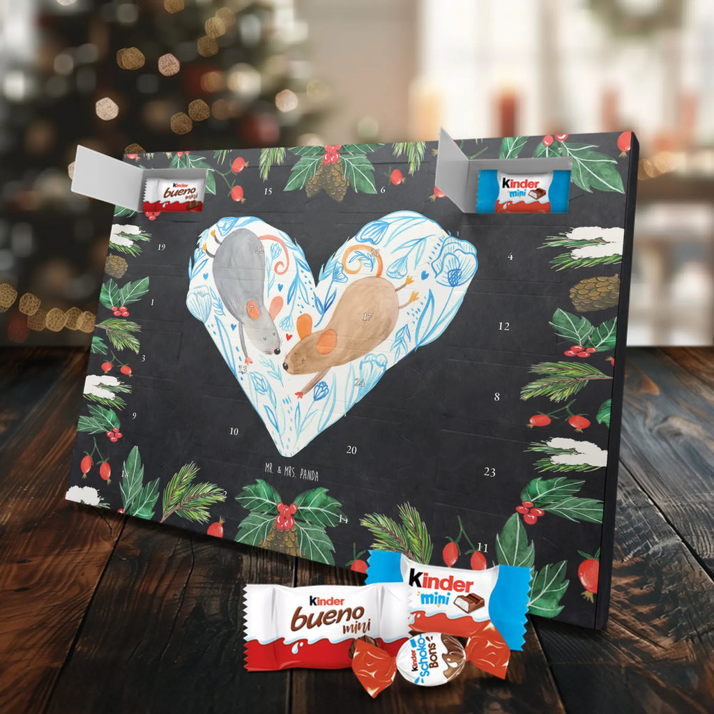 Chocolate advent calendar Mice heart Loving, Marriage, Proposal of marriage, anniversary gift, Together, Love gift, gift for her, gift for him, Two, mouse, favourite person, wedding, proof of love, love message, togetherness, anniversary, gift for two, love gift, mice