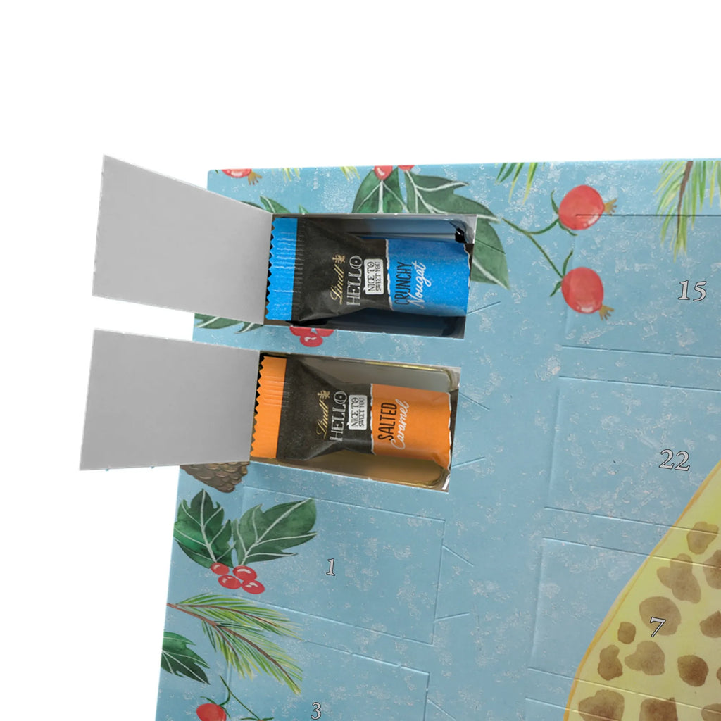 Chocolate advent calendar giraffe child Africa, favourite person, mother, daughter, son, mum, child