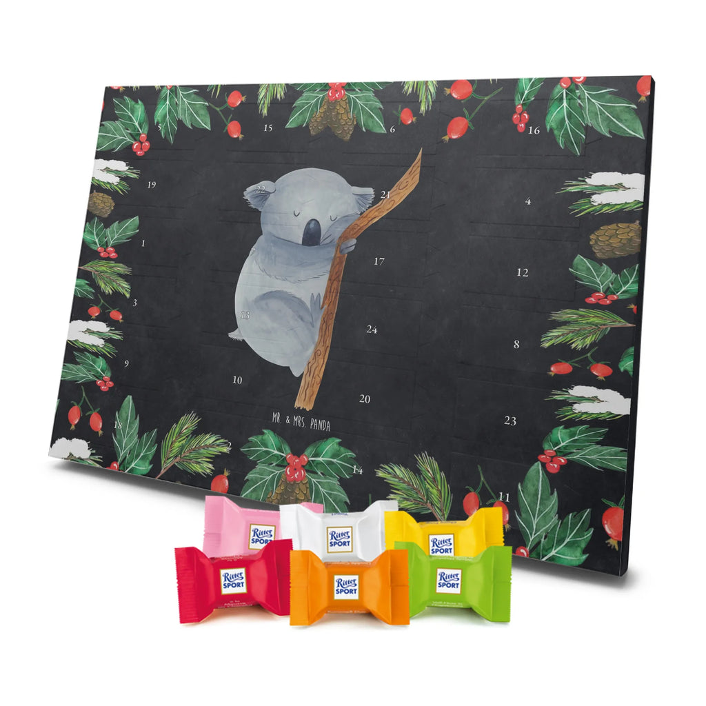 Chocolate advent calendar koala gift ideas, gifts, small animals, good mood, cute, funny sayings, cute animal motives, hand drawn, special gifts, card, animal lover, dream, bedroom, dreamland, sleeping, koala bear