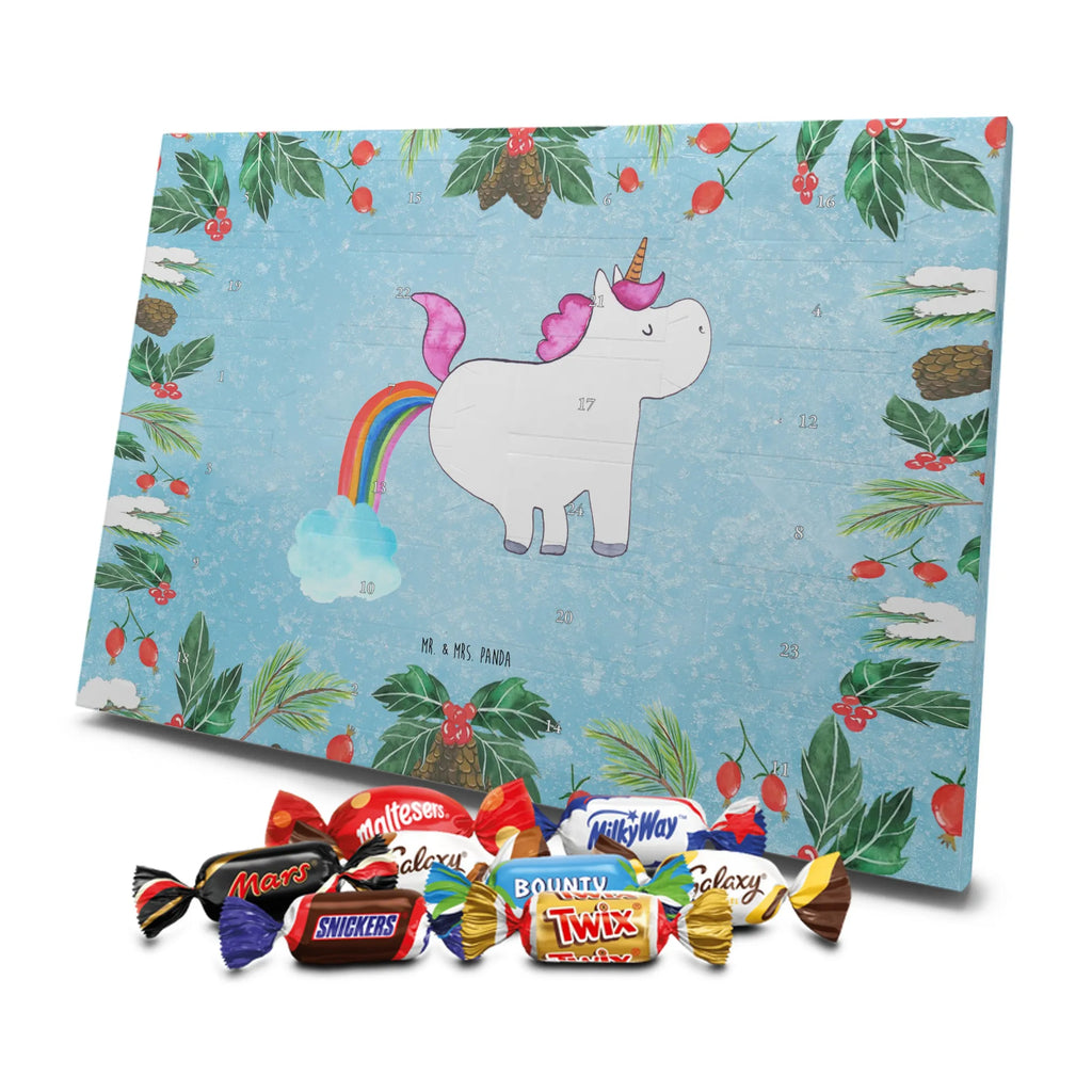 Chocolate advent calendar unicorn fart fart, unicorn fart, uniorn saying, girlfriend gift, fun, rainbow, present