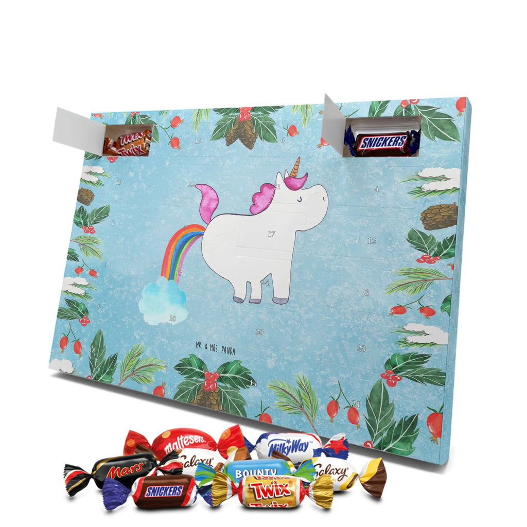 Chocolate advent calendar unicorn fart fart, unicorn fart, uniorn saying, girlfriend gift, fun, rainbow, present