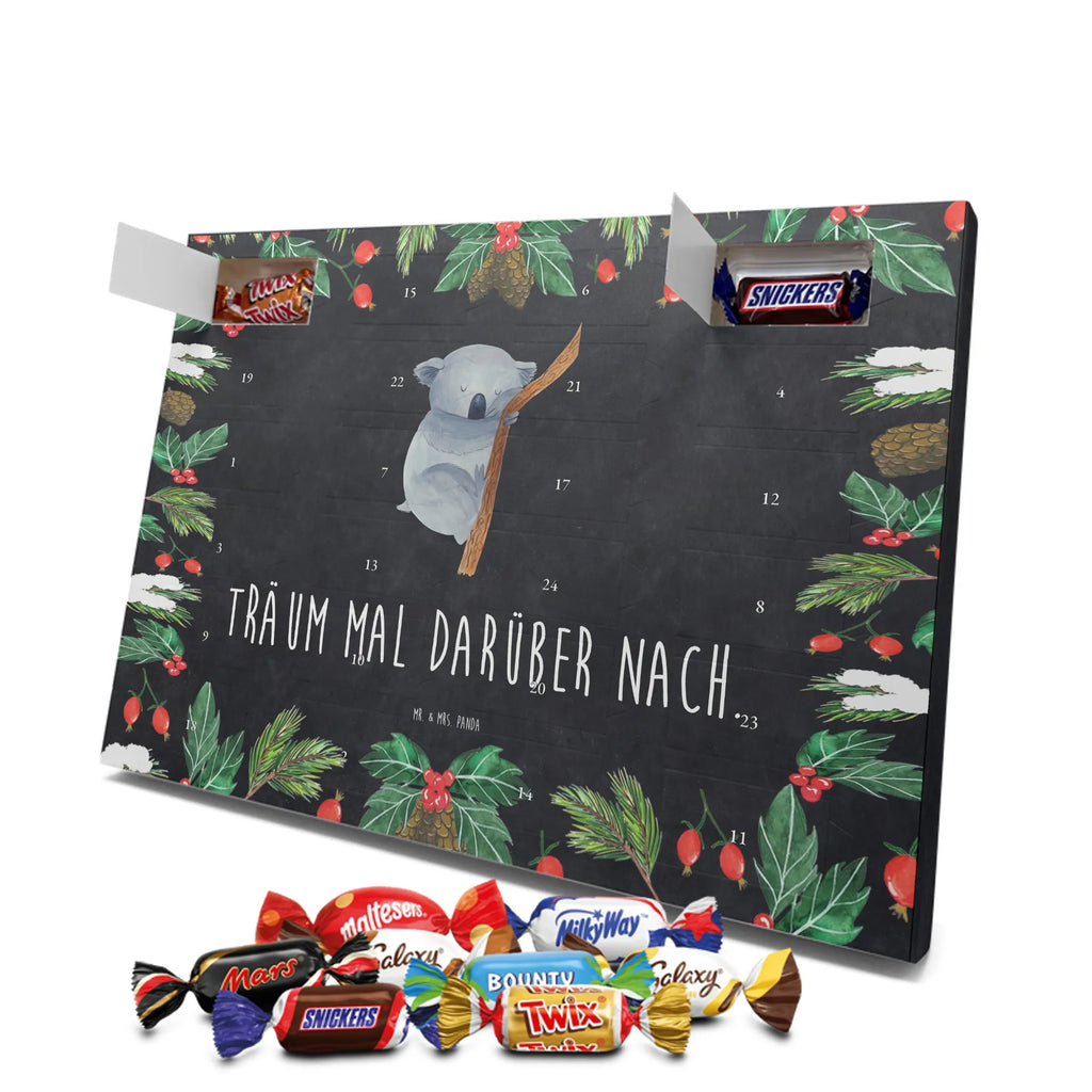 Chocolate advent calendar koala gift ideas, gifts, small animals, good mood, cute, funny sayings, cute animal motives, hand drawn, special gifts, card, animal lover, dream, bedroom, dreamland, sleeping, koala bear