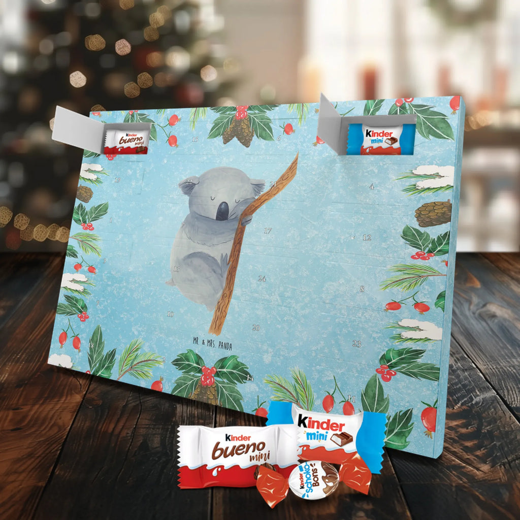 Chocolate advent calendar koala gift ideas, gifts, small animals, good mood, cute, funny sayings, cute animal motives, hand drawn, special gifts, card, animal lover, dream, bedroom, dreamland, sleeping, koala bear