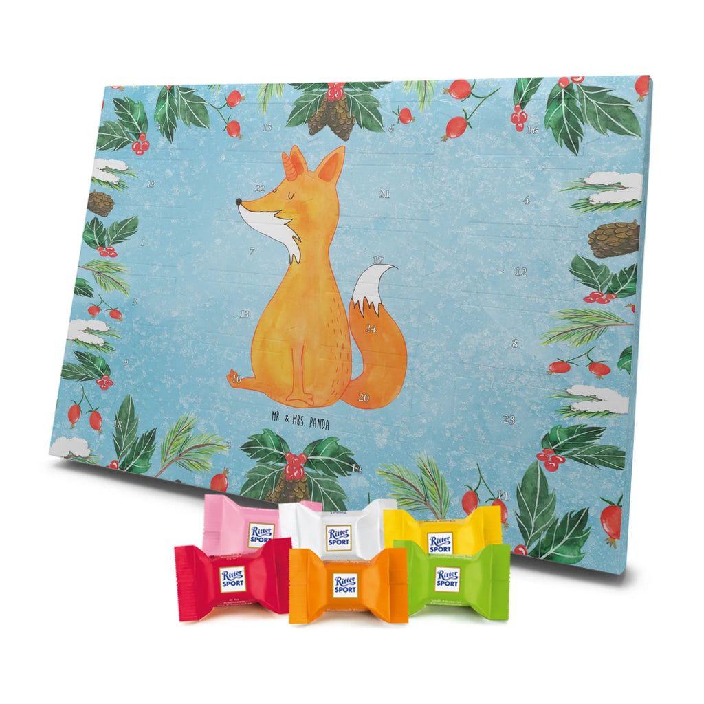 Chocolate advent calendar unicorn Fox foxes, fox horns