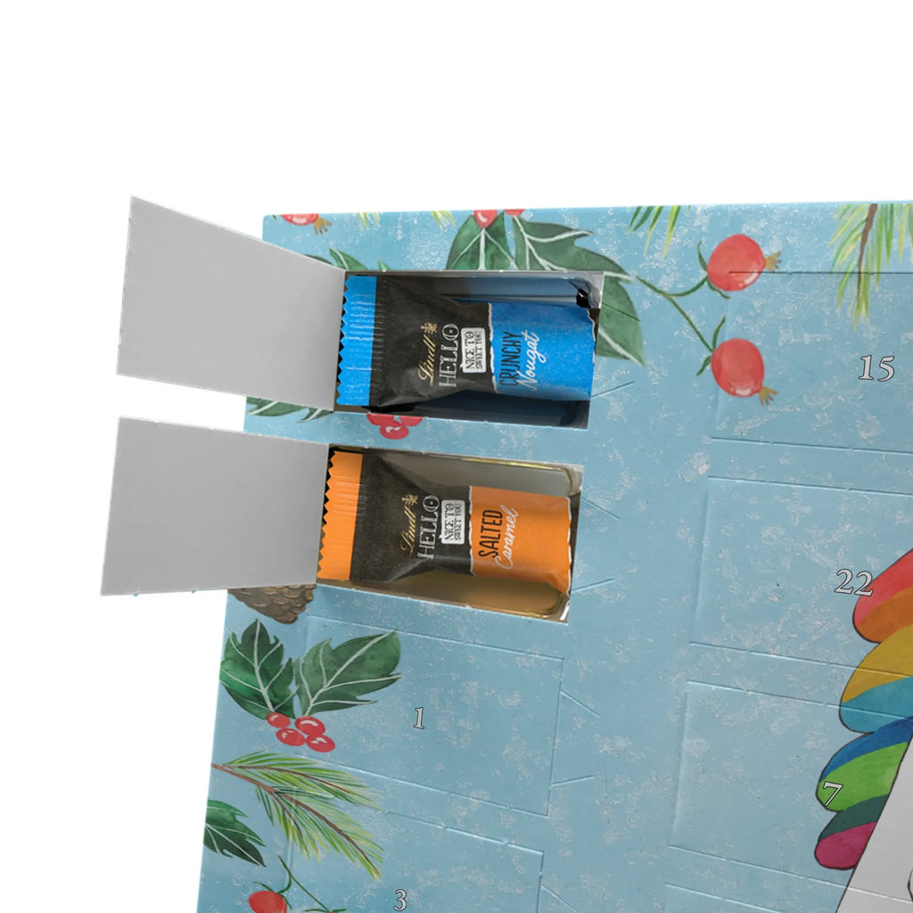 Chocolate advent calendar unicorn secretary gift colleg, office help, secretary present, office worker, tax office, Secretary, attorney