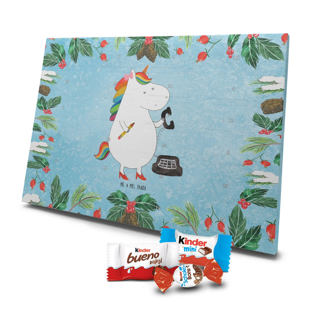 Chocolate advent calendar unicorn secretary gift colleg, office help, secretary present, office worker, tax office, Secretary, attorney