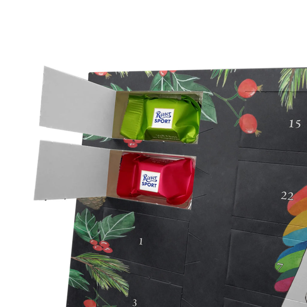 Chocolate advent calendar unicorn secretary gift colleg, office help, secretary present, office worker, tax office, Secretary, attorney