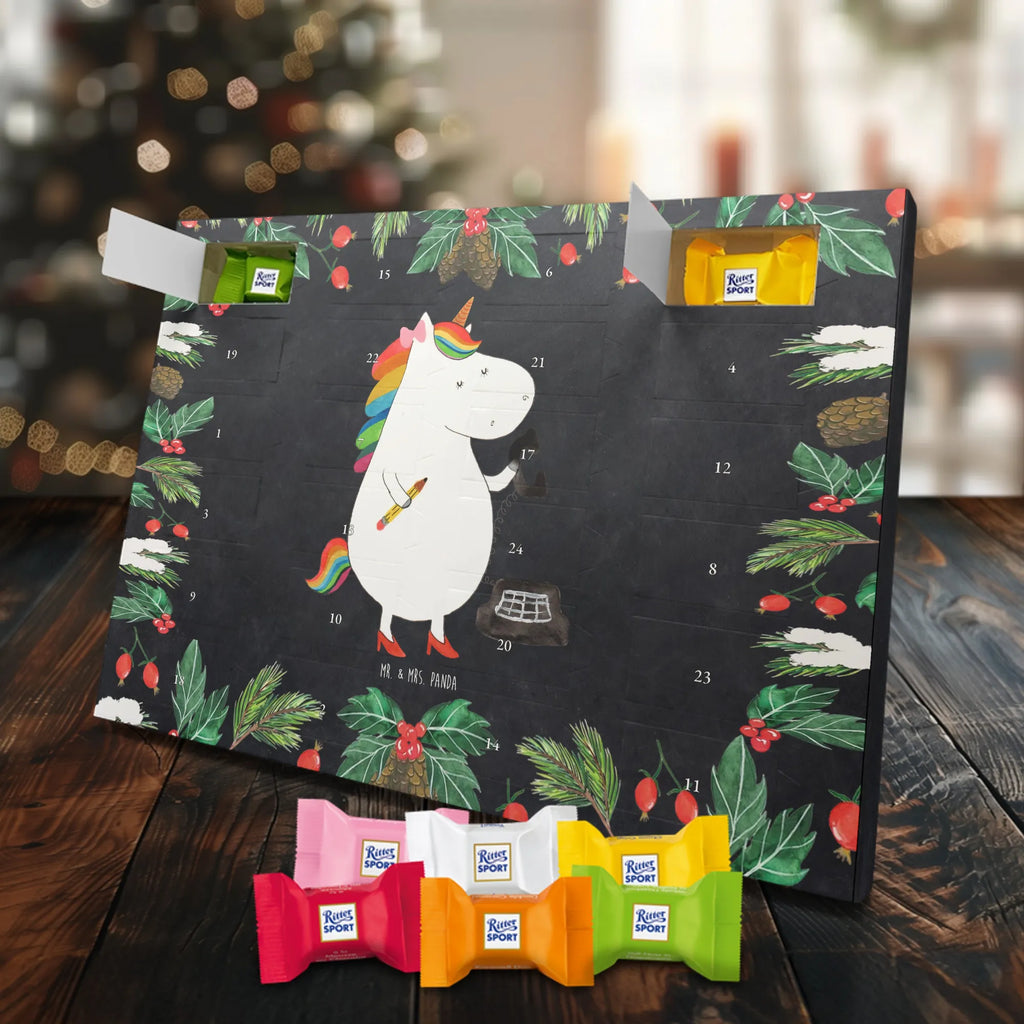 Chocolate advent calendar unicorn secretary gift colleg, office help, secretary present, office worker, tax office, Secretary, attorney