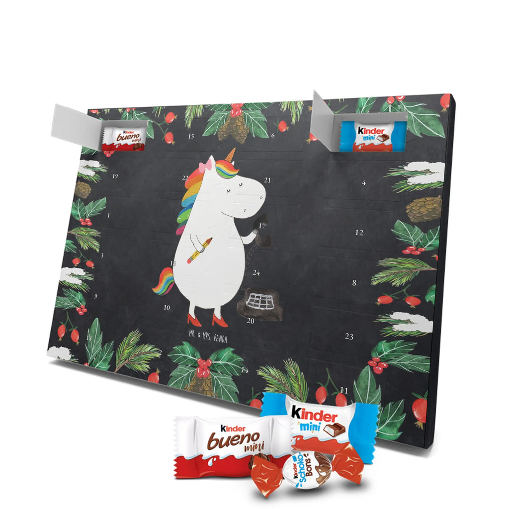 Chocolate advent calendar unicorn secretary gift colleg, office help, secretary present, office worker, tax office, Secretary, attorney