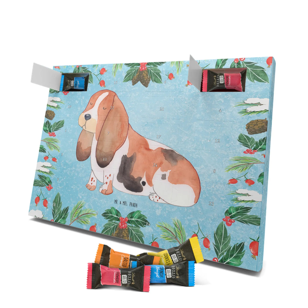 Chocolate advent calendar Dog Basset Hound mutt, dog sayings, love dogs, dog mama, funny gifts for dog owners, woof, what do you give a dog lover, dog breed, Christmas gifts for dogs, gifts for dogs, bag with dog print, love for dogs, hound, dog decorative items, dog love, childless