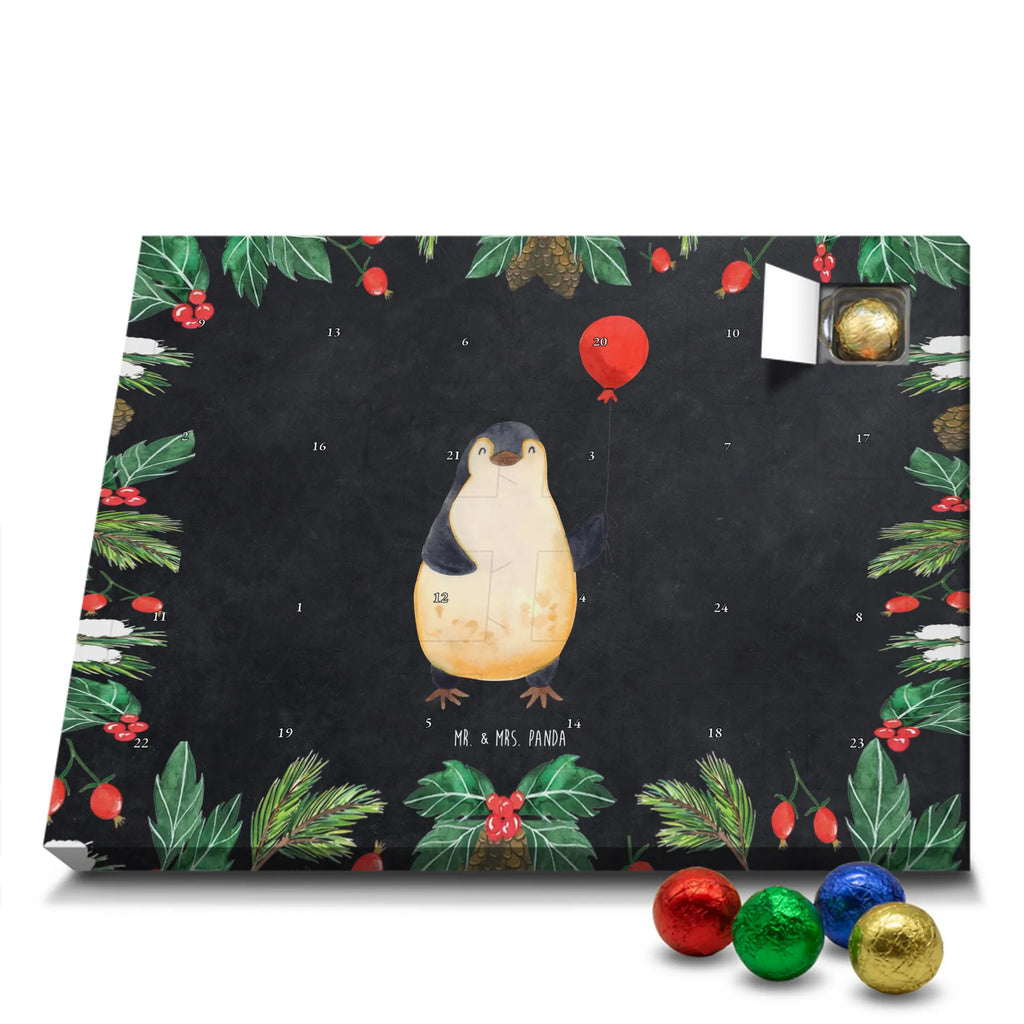 Chocolate advent calendar Penguin balloon North Pole, Penguins, best friend, gift idea, new life, gift girlfriend, penguins, balloon, love of life, new start