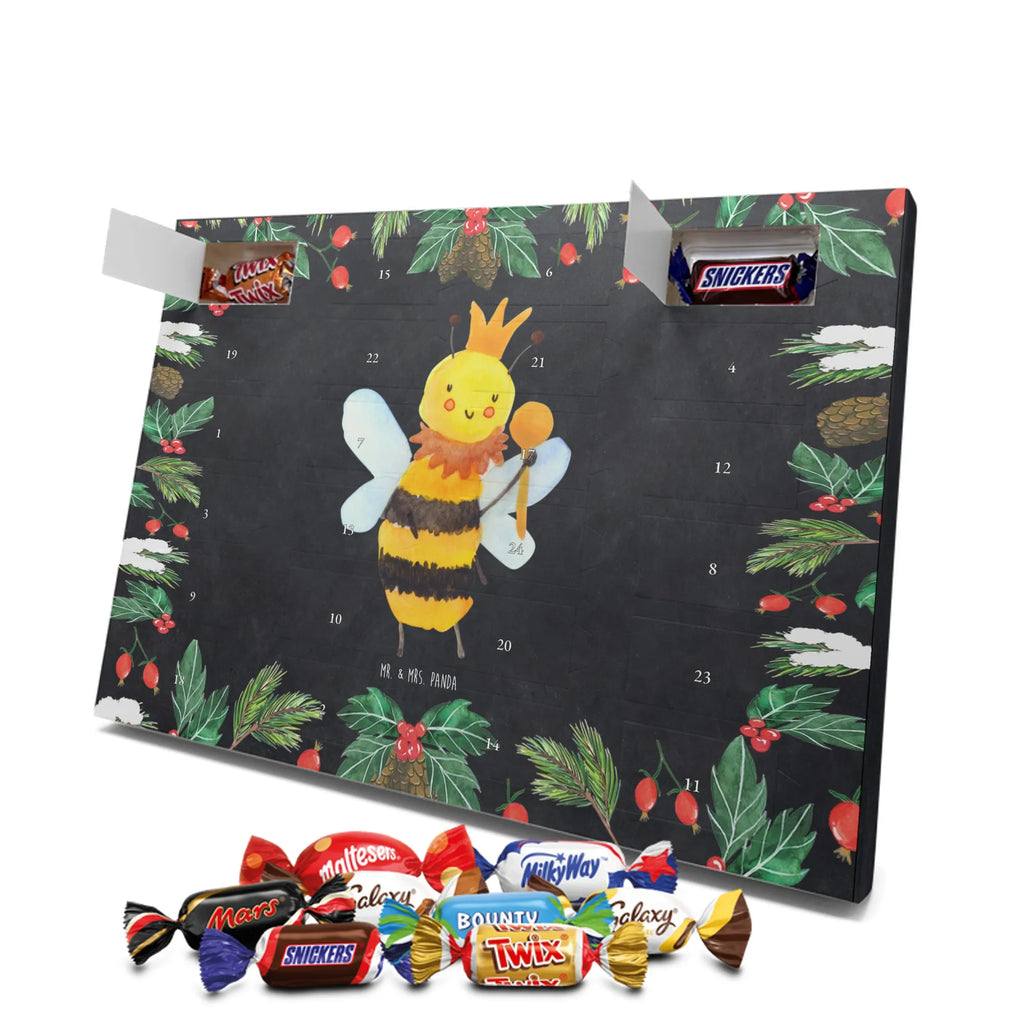 Chocolate advent calendar bee king bumblebee, wasp