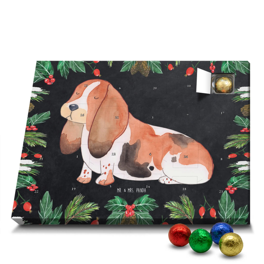 Chocolate advent calendar Dog Basset Hound mutt, dog sayings, love dogs, dog mama, funny gifts for dog owners, woof, what do you give a dog lover, dog breed, Christmas gifts for dogs, gifts for dogs, bag with dog print, love for dogs, hound, dog decorative items, dog love, childless