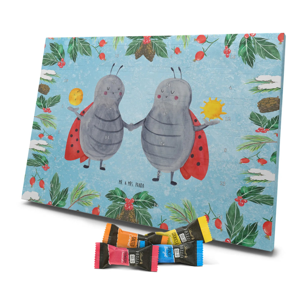 Chocolate advent calendar Star sign twin birthdays, astrology, date of birth, month of birth, constellations, twin gift, gift june, birthday may, twins, twin sister, twin brother, ladybird, gift may, lucky beetle, twin zodiac sign