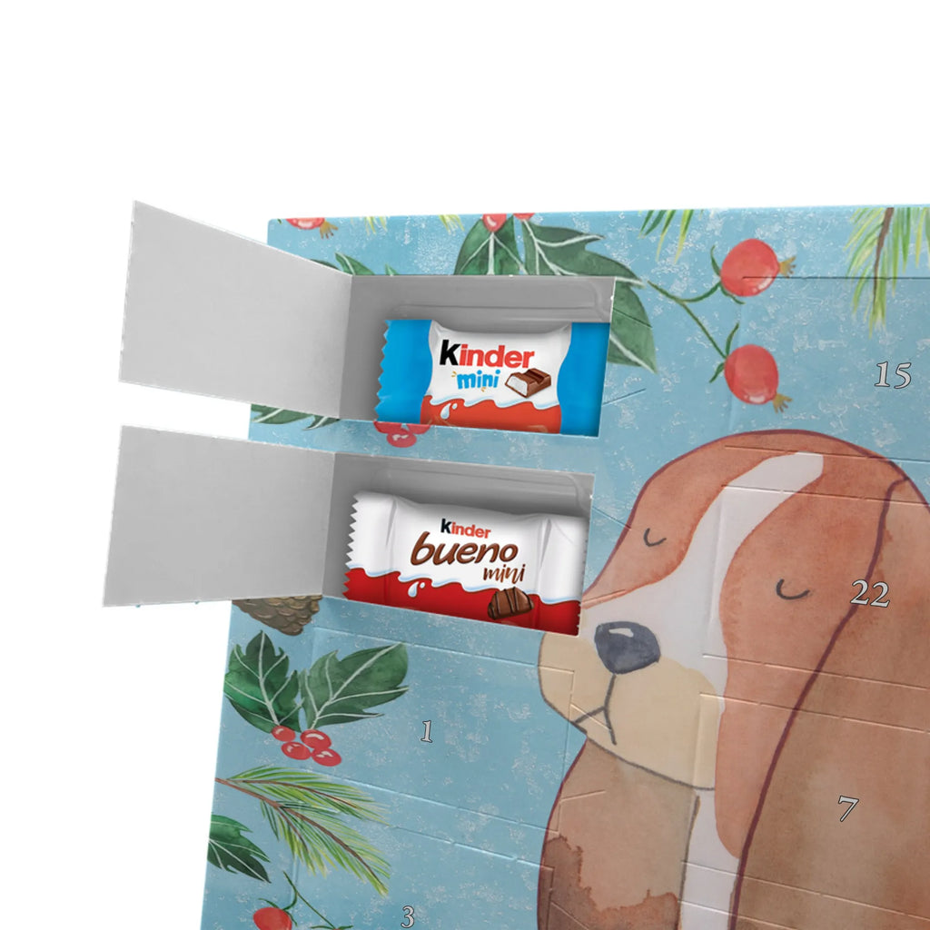 Chocolate advent calendar Dog Basset Hound mutt, dog sayings, love dogs, dog mama, funny gifts for dog owners, woof, what do you give a dog lover, dog breed, Christmas gifts for dogs, gifts for dogs, bag with dog print, love for dogs, hound, dog decorative items, dog love, childless
