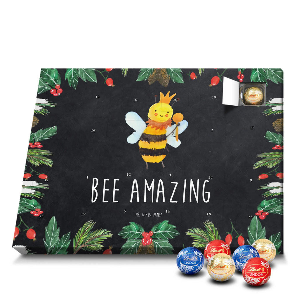 Chocolate advent calendar bee king bumblebee, wasp