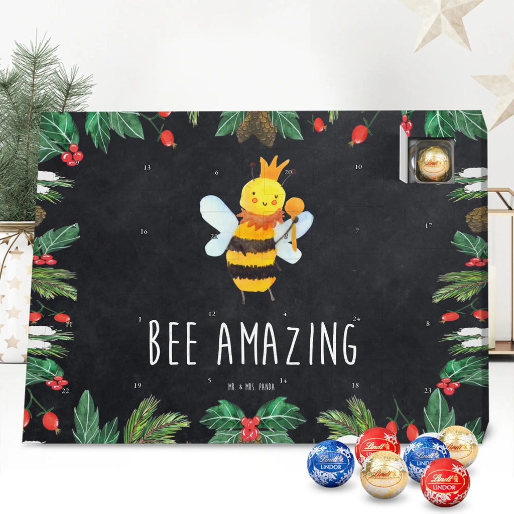Chocolate advent calendar bee king bumblebee, wasp