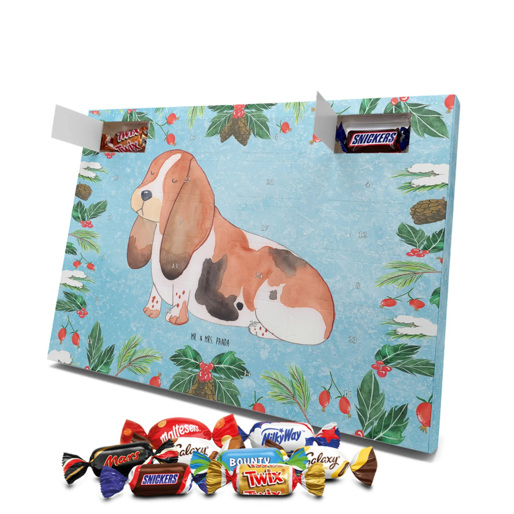 Chocolate advent calendar Dog Basset Hound mutt, dog sayings, love dogs, dog mama, funny gifts for dog owners, woof, what do you give a dog lover, dog breed, Christmas gifts for dogs, gifts for dogs, bag with dog print, love for dogs, hound, dog decorative items, dog love, childless