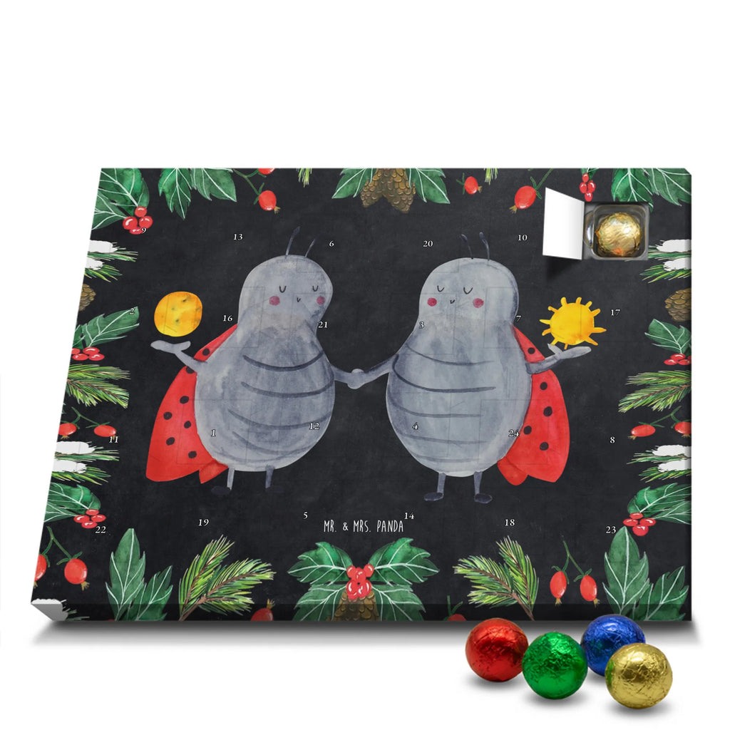 Chocolate advent calendar Star sign twin birthdays, astrology, date of birth, month of birth, constellations, twin gift, gift june, birthday may, twins, twin sister, twin brother, ladybird, gift may, lucky beetle, twin zodiac sign