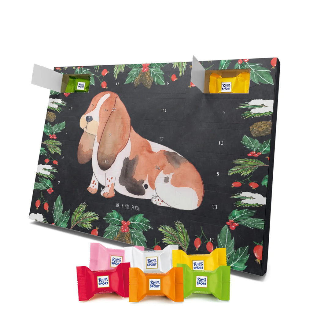 Chocolate advent calendar Dog Basset Hound mutt, dog sayings, love dogs, dog mama, funny gifts for dog owners, woof, what do you give a dog lover, dog breed, Christmas gifts for dogs, gifts for dogs, bag with dog print, love for dogs, hound, dog decorative items, dog love, childless