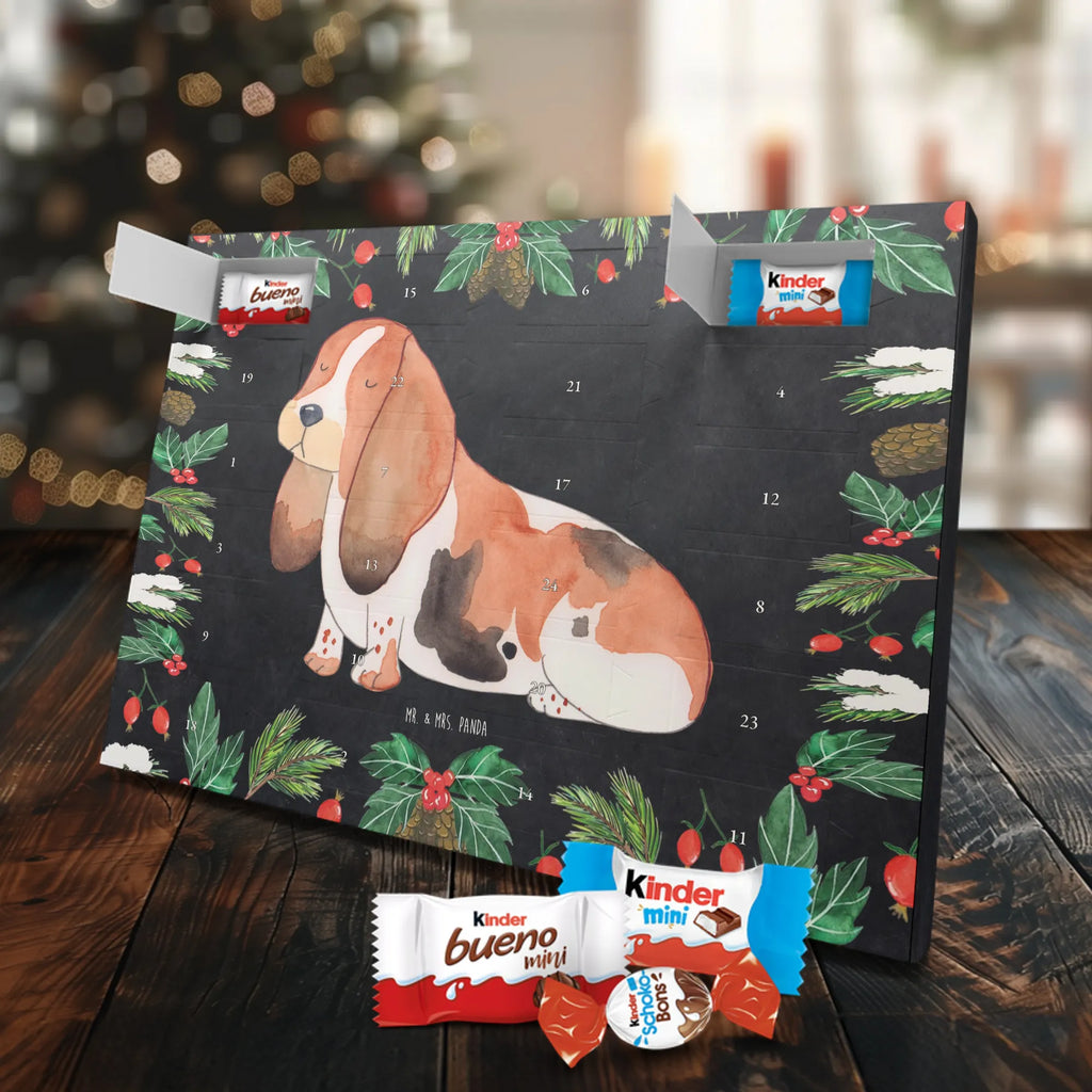 Chocolate advent calendar Dog Basset Hound mutt, dog sayings, love dogs, dog mama, funny gifts for dog owners, woof, what do you give a dog lover, dog breed, Christmas gifts for dogs, gifts for dogs, bag with dog print, love for dogs, hound, dog decorative items, dog love, childless