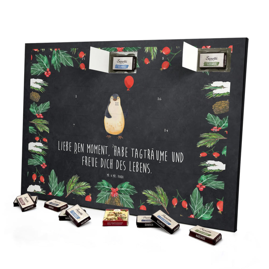 Chocolate advent calendar Penguin balloon North Pole, Penguins, best friend, gift idea, new life, gift girlfriend, penguins, balloon, love of life, new start