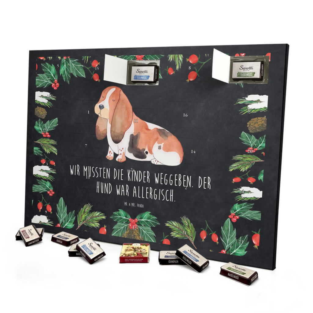 Chocolate advent calendar Dog Basset Hound mutt, dog sayings, love dogs, dog mama, funny gifts for dog owners, woof, what do you give a dog lover, dog breed, Christmas gifts for dogs, gifts for dogs, bag with dog print, love for dogs, hound, dog decorative items, dog love, childless