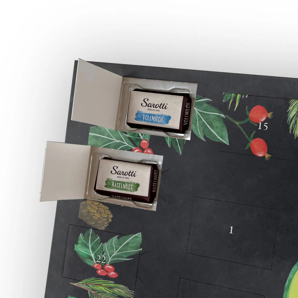 Chocolate advent calendar avocado core rolls vegetables, big love, infant, for birth, pregnancy, first child, birthday, birth, child